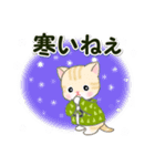 はんてんベビーにゃんこ 冬の毎日（個別スタンプ：5）