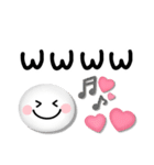 プックリ笑顔♡気持ち伝わるスマイル（個別スタンプ：24）