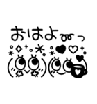 リアクション顔文字♡シンプル可愛い（個別スタンプ：10）