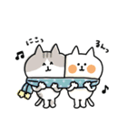 【冬】ゆるゆるニャンコの敬語メッセージ（個別スタンプ：22）