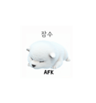 サモエド韓国語 xK0（個別スタンプ：13）