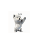 サモエド韓国語 xK0（個別スタンプ：14）