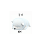 サモエド韓国語 xK0（個別スタンプ：22）