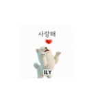 サモエド韓国語 xK0（個別スタンプ：30）