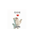 サモエド韓国語 xK0（個別スタンプ：39）