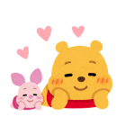 くまのプーさんbyみふねたかし（個別スタンプ：18）