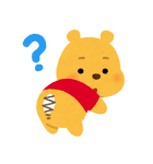 くまのプーさんbyみふねたかし（個別スタンプ：19）