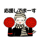 ベビーフェイスのシニアちゃん15♡優しい冬（個別スタンプ：31）
