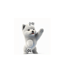 サモエド韓国語 Gl_（個別スタンプ：26）