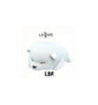 サモエド韓国語 Gl_（個別スタンプ：29）