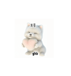 サモエド韓国語 Gl_（個別スタンプ：38）