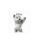 サモエド韓国語 Ynf（個別スタンプ：2）