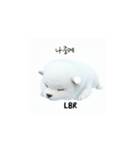 サモエド韓国語 Ynf（個別スタンプ：29）