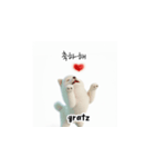 サモエド韓国語 Ynf（個別スタンプ：39）