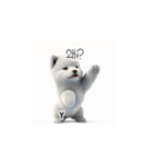 サモエド韓国語 YUZ（個別スタンプ：18）