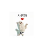 サモエド韓国語 YUZ（個別スタンプ：30）