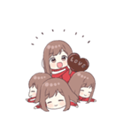 とびだす！ミニジャージちゃんず（個別スタンプ：1）