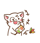 しろねこ♡2023年お正月（年末年始）（個別スタンプ：30）