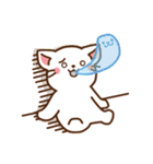 しろねこ♡2023年お正月（年末年始）（個別スタンプ：39）
