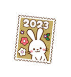 うさぎ♡2023年お正月（年末年始）（個別スタンプ：28）