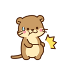 コツメカワウソ♡2023年お正月（年末年始）（個別スタンプ：36）