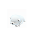 サモエド韓国語 Neb（個別スタンプ：16）