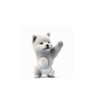 サモエド韓国語 Neb（個別スタンプ：32）