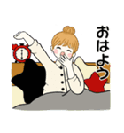 キュートなお団子ちゃん 8 ♡ 冬(改訂版）（個別スタンプ：1）