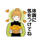 キュートなお団子ちゃん 8 ♡ 冬(改訂版）（個別スタンプ：10）