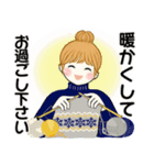 キュートなお団子ちゃん 8 ♡ 冬(改訂版）（個別スタンプ：12）