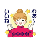 キュートなお団子ちゃん 8 ♡ 冬(改訂版）（個別スタンプ：25）