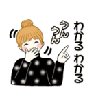 キュートなお団子ちゃん 8 ♡ 冬(改訂版）（個別スタンプ：27）