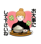 キュートなお団子ちゃん 8 ♡ 冬(改訂版）（個別スタンプ：30）