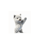 サモエド韓国語 fGw（個別スタンプ：18）