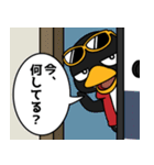 飛び出すペンギン☆毎日使える①（個別スタンプ：21）