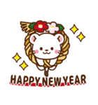 オコジョ♡お正月（年末年始）【再販】（個別スタンプ：7）