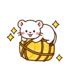 オコジョ♡お正月（年末年始）【再販】（個別スタンプ：33）