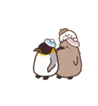 動く！まるいやつらとトリさんの冬（個別スタンプ：6）