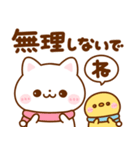 飛び出す♡ねこにゃん冬（個別スタンプ：13）