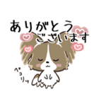 もふもふパピヨン♡年中使える（個別スタンプ：6）