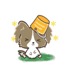 もふもふパピヨン♡年中使える（個別スタンプ：16）