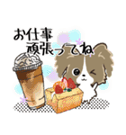 もふもふパピヨン♡年中使える（個別スタンプ：31）