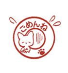 もふもふパピヨン♡年中使える（個別スタンプ：34）