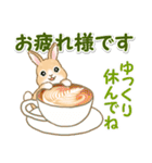 ふわふわ子ウサギ 毎日＆年末年始（個別スタンプ：13）