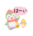 冬に使えるペンギンpempem【改訂版】（個別スタンプ：2）