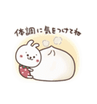 動く！おひとよしウサぴょんの冬（個別スタンプ：16）