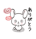 冬*年末年始❄️白うさぎちゃん（個別スタンプ：2）