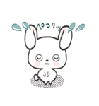 冬*年末年始❄️白うさぎちゃん（個別スタンプ：10）