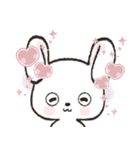 冬*年末年始❄️白うさぎちゃん（個別スタンプ：20）