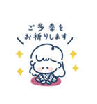 ゆるふわGIRL◎年末年始2023（個別スタンプ：2）